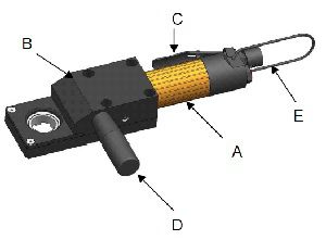 Пневматическая машинка для заточки электродов TECNA SRM XL