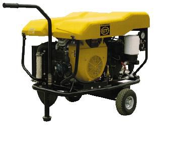 Передвижной бензиновый винтовой компрессор ET VRK-200 11 AE