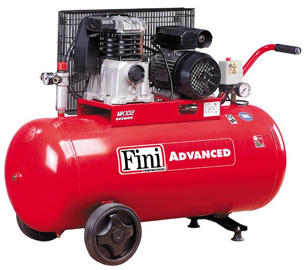 Поршневой компрессор с ременным приводом FINI MK 102-90-2M