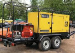 Электропитание моечного агрегата, для отмывки подъездных путей и оборудования от нефтепродуктов - ET GP-60S/J 48 кВт