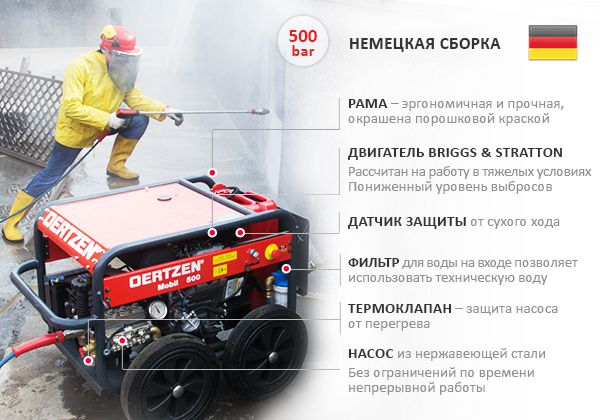 benzinovaya i dizelnaya mojka vysokogo