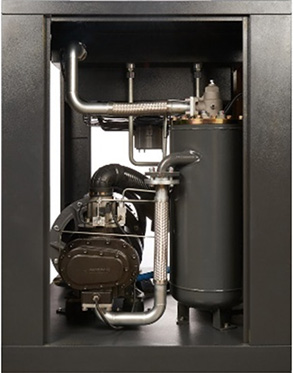 Основные компоненты винтового компрессора