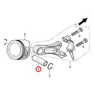 1000033 Палец поршневой K-180 KOSHIN