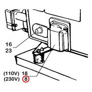 102302310 Клемная колодка для MOSA MSG CHOPPER, MSG200S, MS200