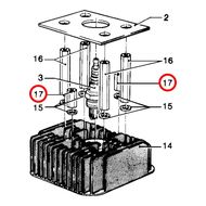 101041540 Распорка для MOSA MSG CHOPPER, MSG200S, MS200