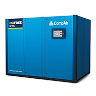 Винтовой безмасляный компрессор CompAir D75-08A