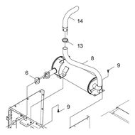 G234-000060, G234000060 Шланг / PIPE Shindaiwa DGW500