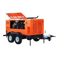 Дизельный компрессор ЗИФ-ПВ-12/1,0 на шасси