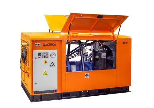 Передвижной электрический компрессор ЗИФ-СВЭ-10,2/1,0 Передвижной электрический компрессор ЗИФ-СВЭ-10,2/1,0