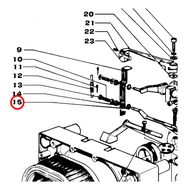 101042370 Шайба для MOSA MSG CHOPPER, MSG200S, MS200