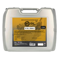 Масло моторное синтетическое ET-OIL 10W40 S, канистра 20л.