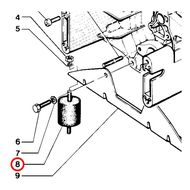 101091270 Подушка амортизационная для MOSA MSG CHOPPER, MSG200S, MS200