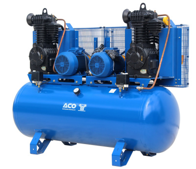 Поршневой компрессор с ременным приводом высокого давления К-20