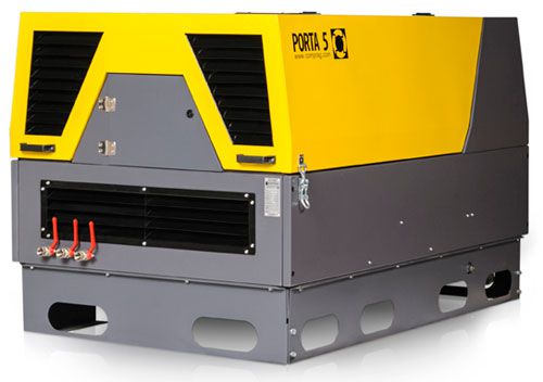 Передвижной дизельный винтовой компрессор Comprag Porta 5 Передвижной дизельный винтовой компрессор Comprag Porta 5