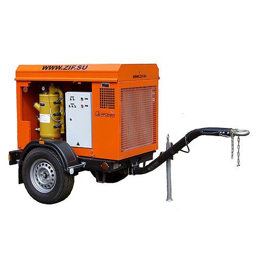 Передвижной электрический компрессор ЗИФ-СВЭ-4/0,7 Передвижной электрический компрессор ЗИФ-СВЭ-4/0,7