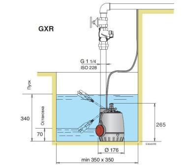 Погружной насос Calpeda GXR-9 220V Погружной насос Calpeda GXR-9 220V