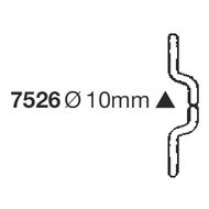 Электрод изогнутый 10мм TECNA 7526