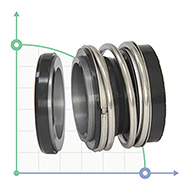 40.124.405 Комплект торцевого уплотнения VESTAPOMP