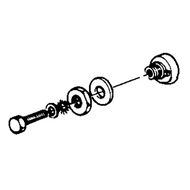 101300518 Разьем штепсельный (красный) для MOSA MSG CHOPPER, MSG200S, MS200