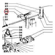 101044560 Пружина регулировки св.тока для MOSA MSG CHOPPER, MSG200S, MS200