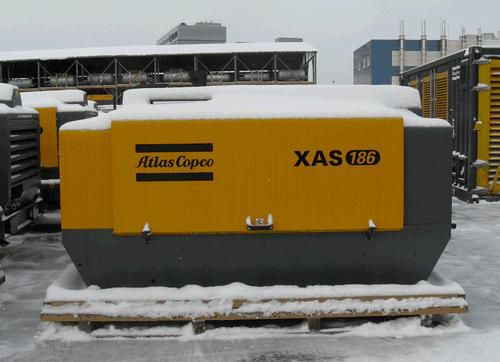 Передвижной дизельный винтовой компрессор Atlas Copco XAS 186Dd box с охл.