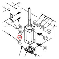 2100020004 Пневмоцилиндр TECNA