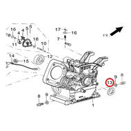 1000019 Кольцо уплотнительное K-180 KOSHIN