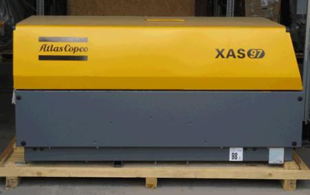 Передвижной дизельный винтовой компрессор Atlas Copco XAS 97Dd box Передвижной дизельный винтовой компрессор Atlas Copco XAS 97Dd box