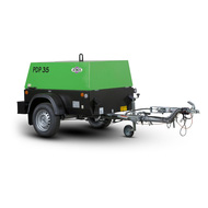 Дизельный компрессор ATMOS PDP35 (7 бар)