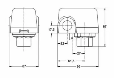 Реле давления CONDOR MDR 21/6 DMD AACZ 015A030 XIH XXB Реле давления CONDOR MDR 21/6 DMD AACZ 015A030 XIH XXB