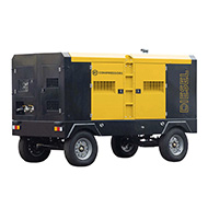Дизельный компрессор ET SD-1200T-25 на шасси