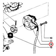 101301820 Магнето, блок зажигания в сборе для MOSA MSG CHOPPER, MSG200S, MS200