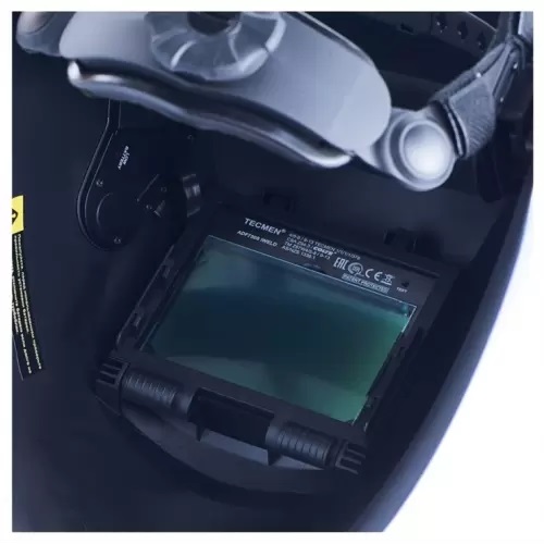 Сварочная маска с автоматическим светофильтром (АСФ) Хамелеон Tecmen ADF 730S TM15 синяя Сварочная маска с автоматическим светофильтром (АСФ) Хамелеон Tecmen ADF 730S TM15 синяя