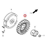 1000082 Крыльчатка K-180 KOSHIN