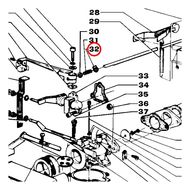 101252310 Шайба стопорная для MOSA MSG CHOPPER, MSG200S, MS200