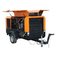 Дизельный компрессор Remeza_ДК-12/7 на шасси