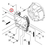 M615-000040, M615000040 Ребро / STACK FIN Shindaiwa DGW500