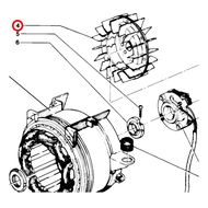 101301860 Вентилятор для MOSA MSG CHOPPER, MSG200S, MS200