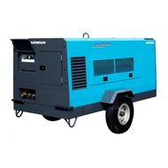 Винтовой компрессор Airman PDSH600S на шасси