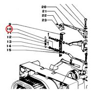 101043530 Пружина распорная для MOSA MSG CHOPPER, MSG200S, MS200