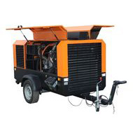 Дизельный компрессор Remeza ДК-12/12В на шасси