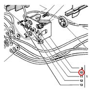 101301016 Проставка карбюратора для MOSA MSG CHOPPER, MSG200S, MS200