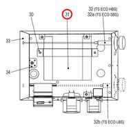 307809880 Блок конденсаторов 3х75 (80мкф) MOSA