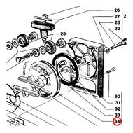 101131480 Стартер (маховик) для MOSA MSG CHOPPER, MSG200S, MS200