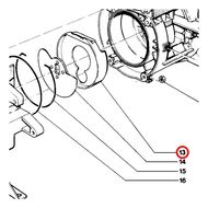 101042490 Проставка для MOSA MSG CHOPPER, MSG200S, MS200