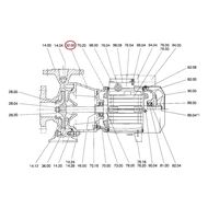 30101620000 Кожух, поз.32.00 Calpeda