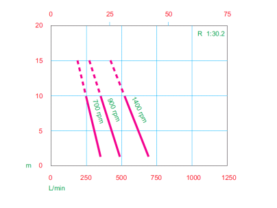 Электрический диафрагменный насос для перекачки нефтепродуктов Caffini - Libellula LIB/2-6_P30.2/AL-NBR/KW5.5