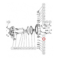 FLUIMAC P0050GA004807PP Шариковая обойма / BALL RUNNER CAGE P100 PP+VTR, насосов Phoenix P65 / Phoenix P100, поз. 13