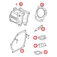 100800101 Набор прокладок K-180 KOSHIN