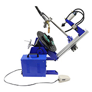 BW1-3 with tailstock and torch support